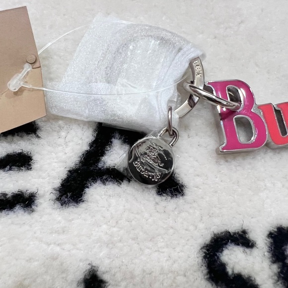 Burberry Rainbow Archive Logo Bag Charm / Key Chain - Picture 3 of 4